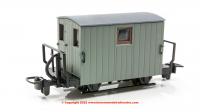 GR-580UY Peco Ffestiniog Quarryman Coach 2 Balcony - Unlettered Grey